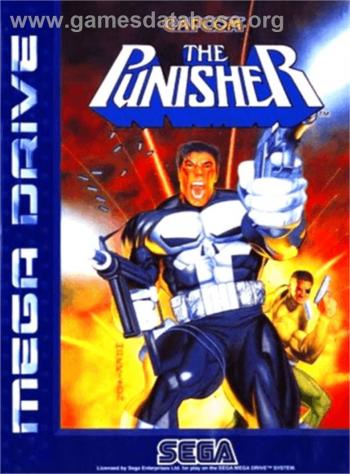 Cover Punisher, The for Genesis - Mega Drive